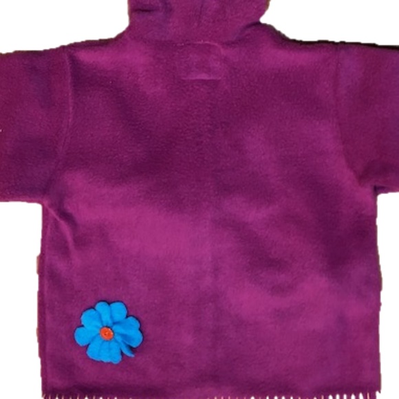 Flower Fleece Jacket - Picture 2 of 5